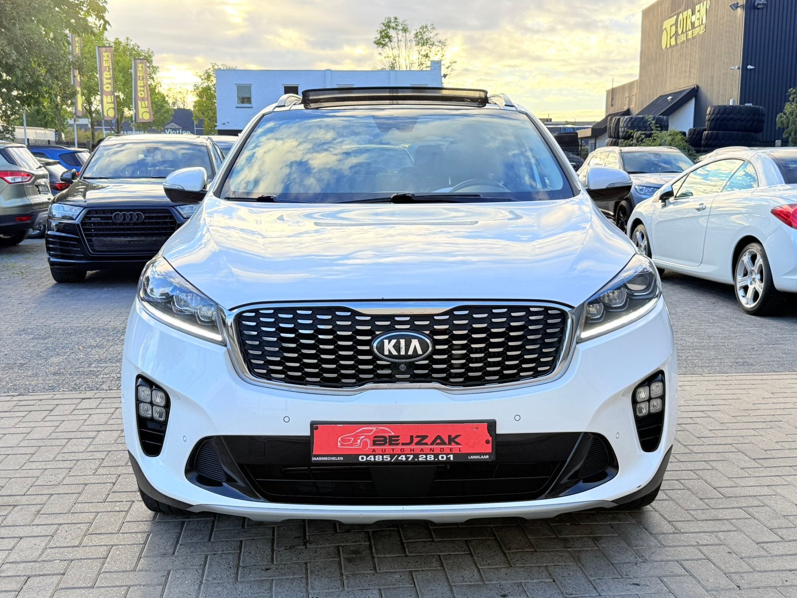 Kia Sorento GT-LINE 2.2CRDi Full Option Autm 2019 200PK, Auto's, Automaat, Monovolume, Wit, Leder