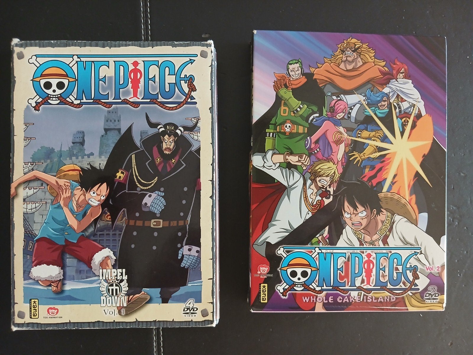 Coffrets DVD One Piece Impel Down et Whole Cake Island, CD & DVD, Enlèvement