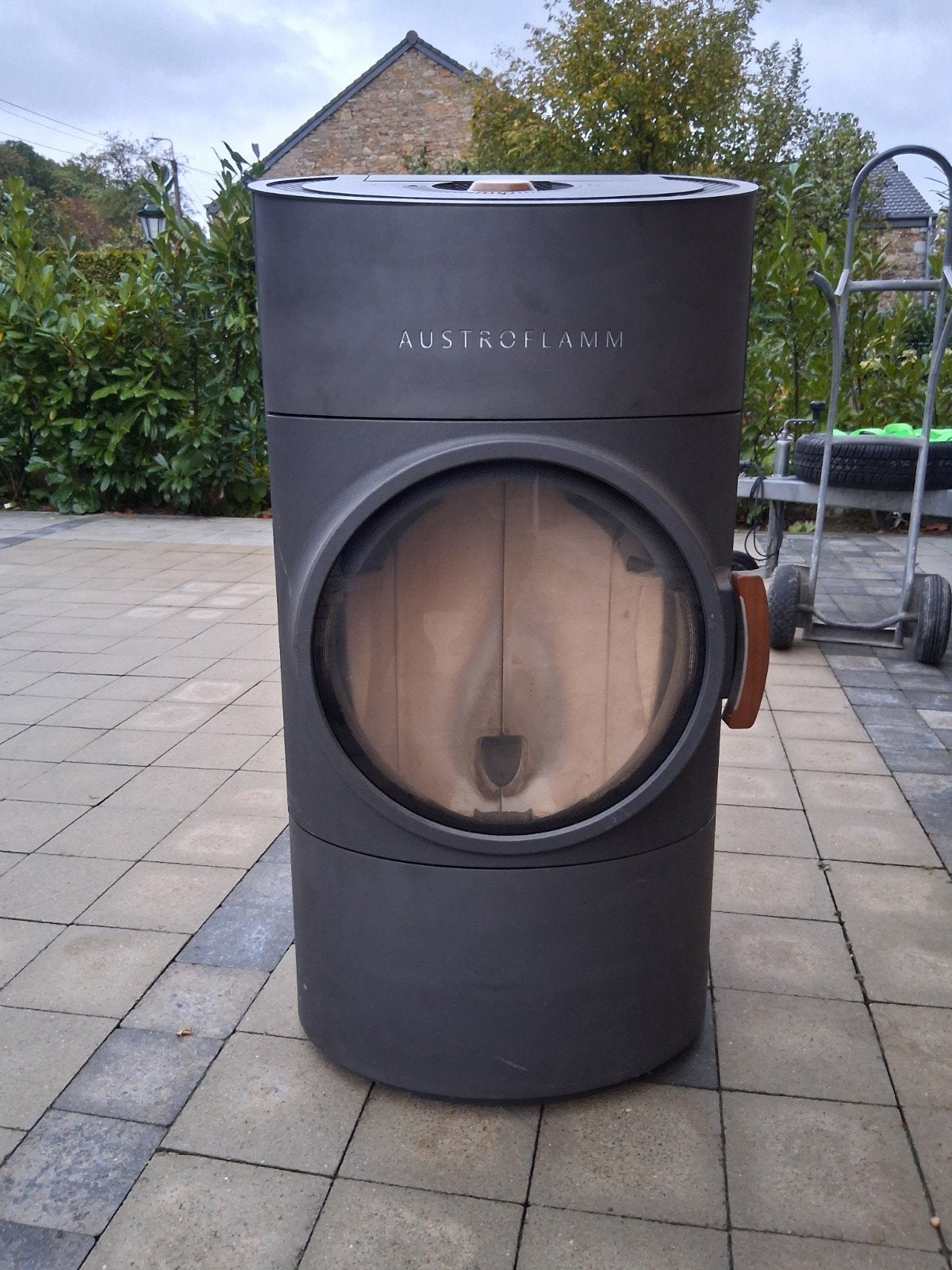 poêle pellet austroflamm 6kw, Maison & Meubles, Enlèvement, Utilisé, Autres carburants, Autoportant