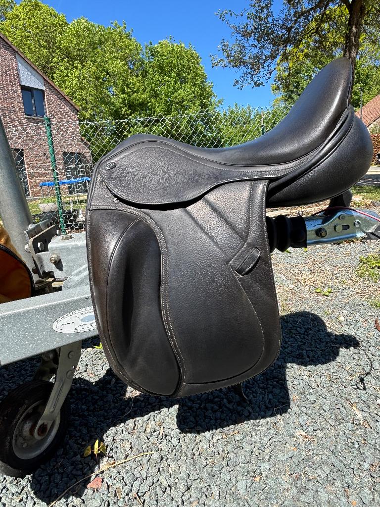 Pds zadel te koop, Animaux & Accessoires, Chevaux & Poneys | Selles, Utilisé, Dressage, Enlèvement ou Envoi