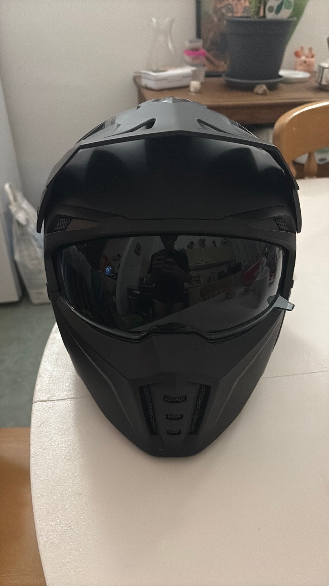 Casque moto Vinz Helmets Taille XL, Motos, Autres marques, Seconde main, Enlèvement, Hommes