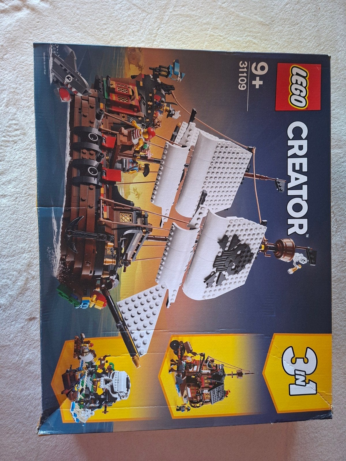 LEGO Creator Bateau pirate 3-en-1 -31109, Enlèvement ou Envoi, Lego, Creator