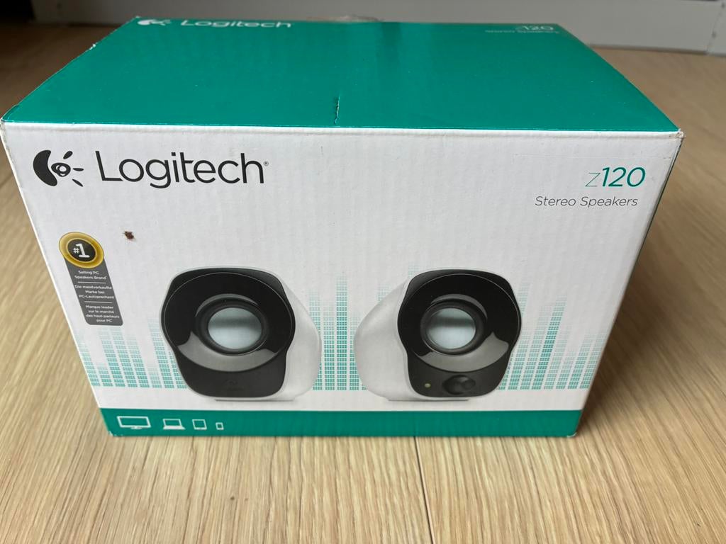 Logitech computer speakers, Ophalen, Gebruikt