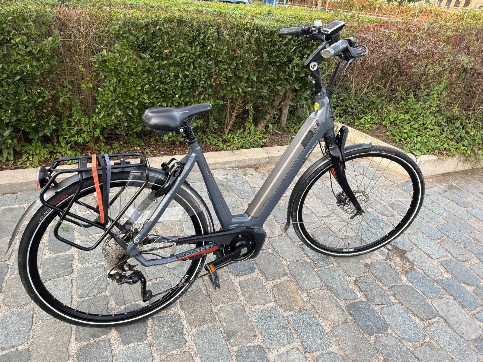 Prachtige Sparta Ion M10 Ti - middenmotor - 1205 km !!!, 50 km par batterie ou plus, Comme neuf, Enlèvement, 51 à 55 cm