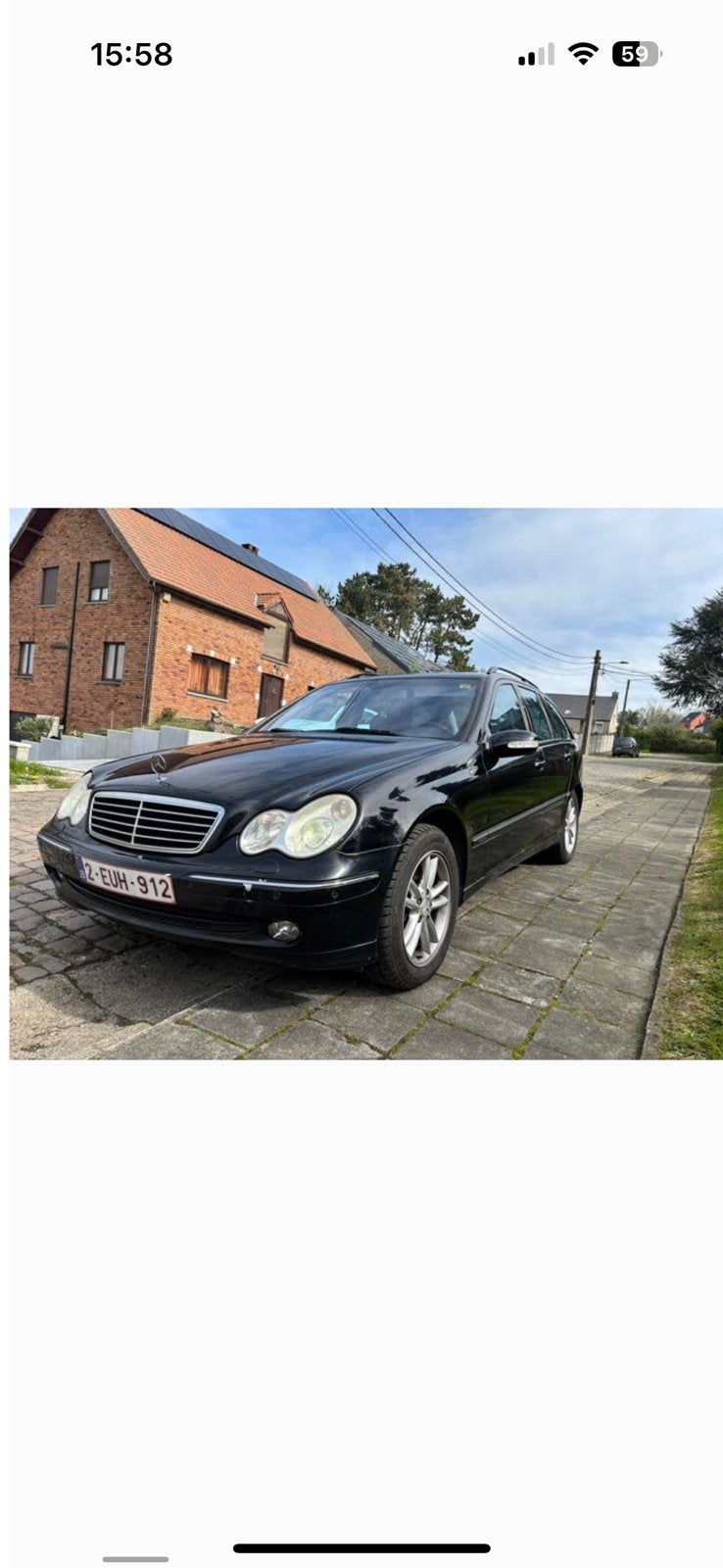 Mercedes C320 4Matic LEZ OK, Autos, Mercedes-Benz, Particulier, Classe C, Vitres électriques, Essence, Euro 4, Break, Automatique
