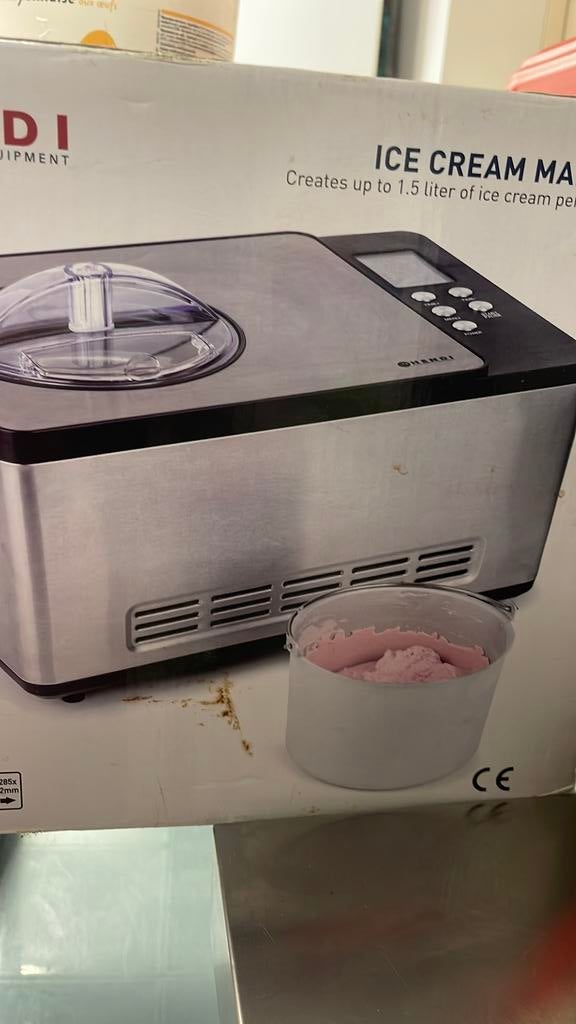 Ijsmachine, Ophalen, Zo goed als nieuw