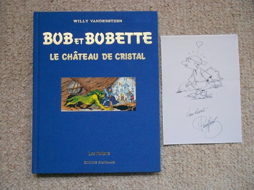 Bob et Bobette - Le Château de Cristal - hc 1993 +tek Geerts, Neuf, Enlèvement ou Envoi, Willy Vandersteen, Une BD