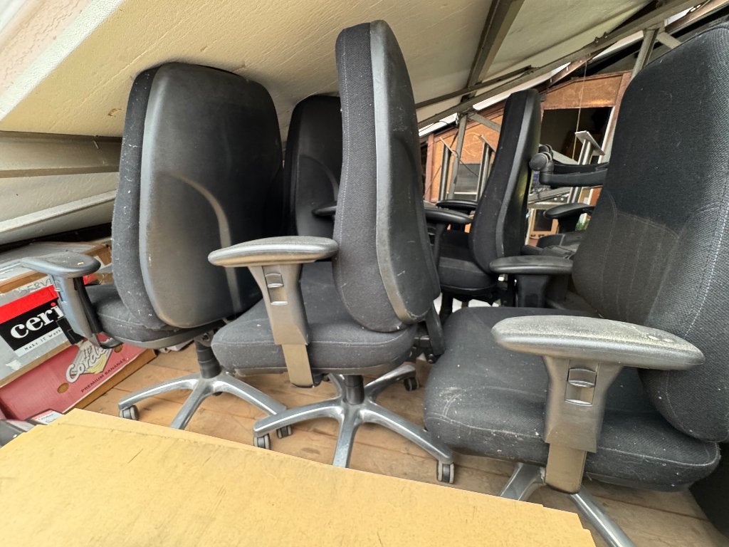 Chaise de bureau, Huis en Inrichting, Bureaustoelen, Ophalen, Gebruikt, Zwart, Bureaustoel