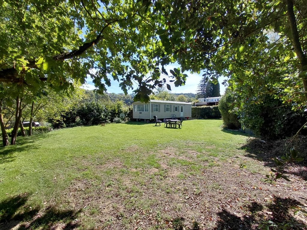 Caravane résidentielle avec terrain de 700 m2 Durbuy, 2 chambres, Autres types, Province de Luxembourg, 44 m²