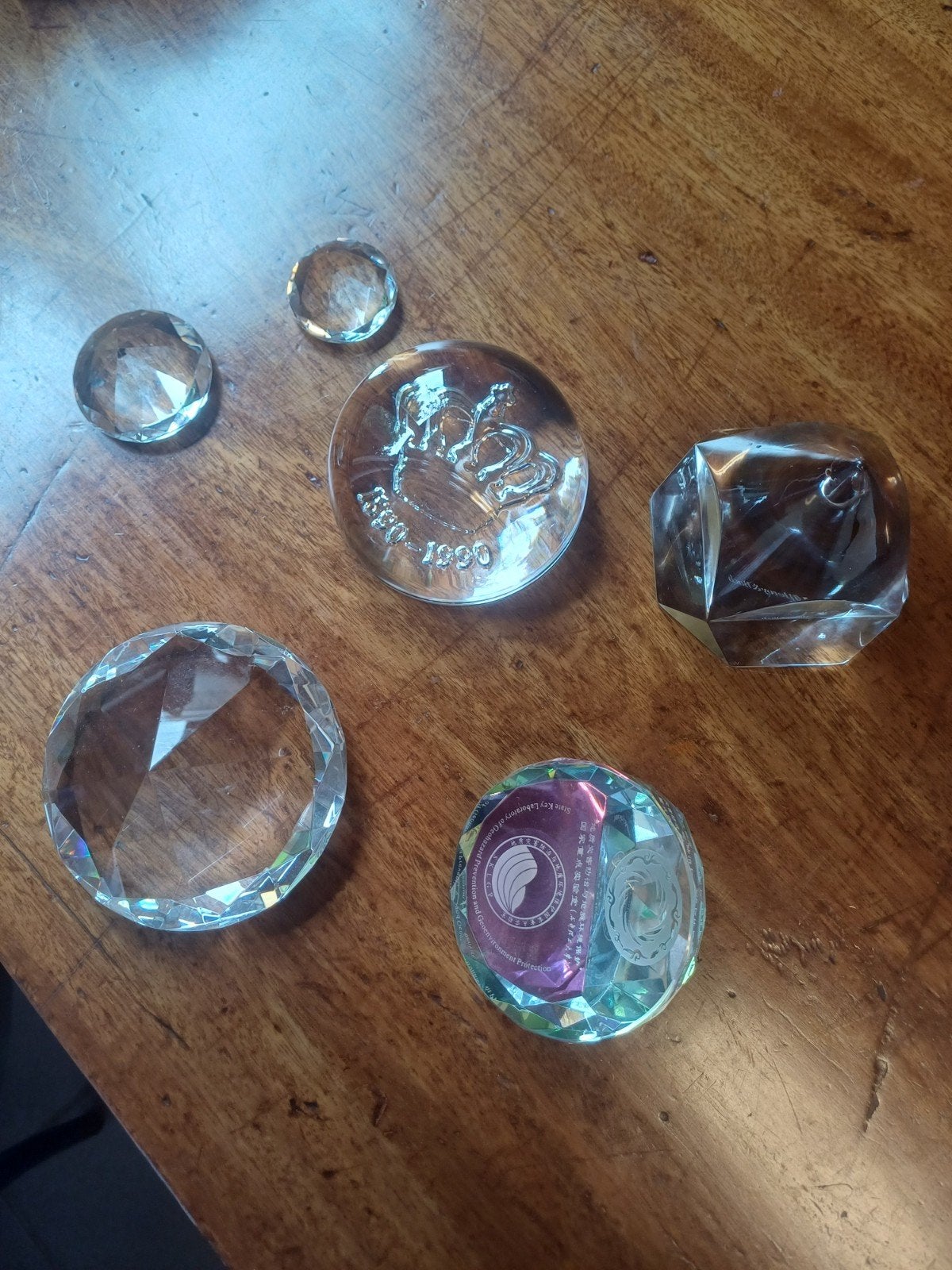 Objets décoratifs en verre et cristal, Enlèvement ou Envoi