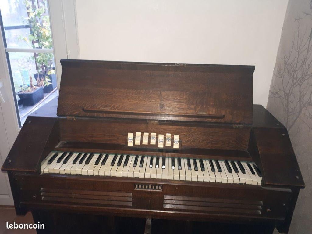 Harmonium ancien Alexandre Père et Fils – 7 registres, Musique & Instruments, Orgues, Enlèvement, Utilisé, 1 clavier, Harmonium