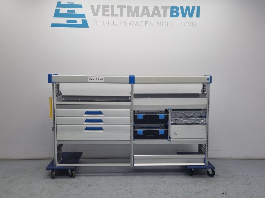 Sortimo bedrijfswagen inrichting bedrijfswageninrichting