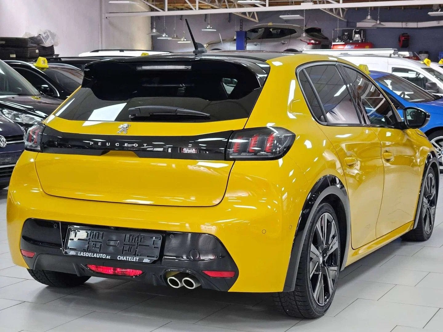 Peugeot 208 1.2i GT Pack Auto Sport Lane Assist Angle Mort L, Autos, Peugeot, Achat, Euro 6, Entreprise, Jaune
