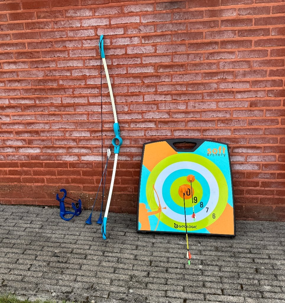 Pijl en boog spel, Sport en Fitness, Handboogschieten, Ophalen, Zo goed als nieuw