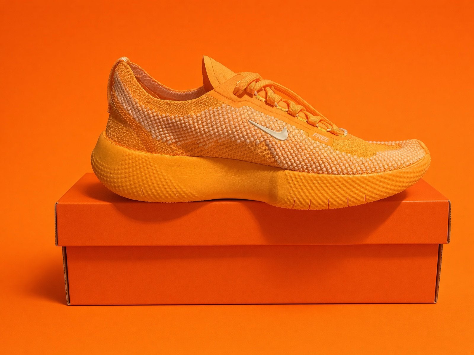 Nike Free 2025 laser orange taille 40, Neuf, Chaussures de course à pied, Autres sports, Enlèvement ou Envoi