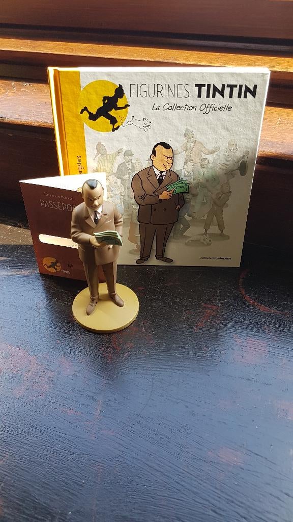 tintin figurine officielle n78, Collections, Enlèvement ou Envoi, Tintin, Comme neuf, Statue ou Figurine