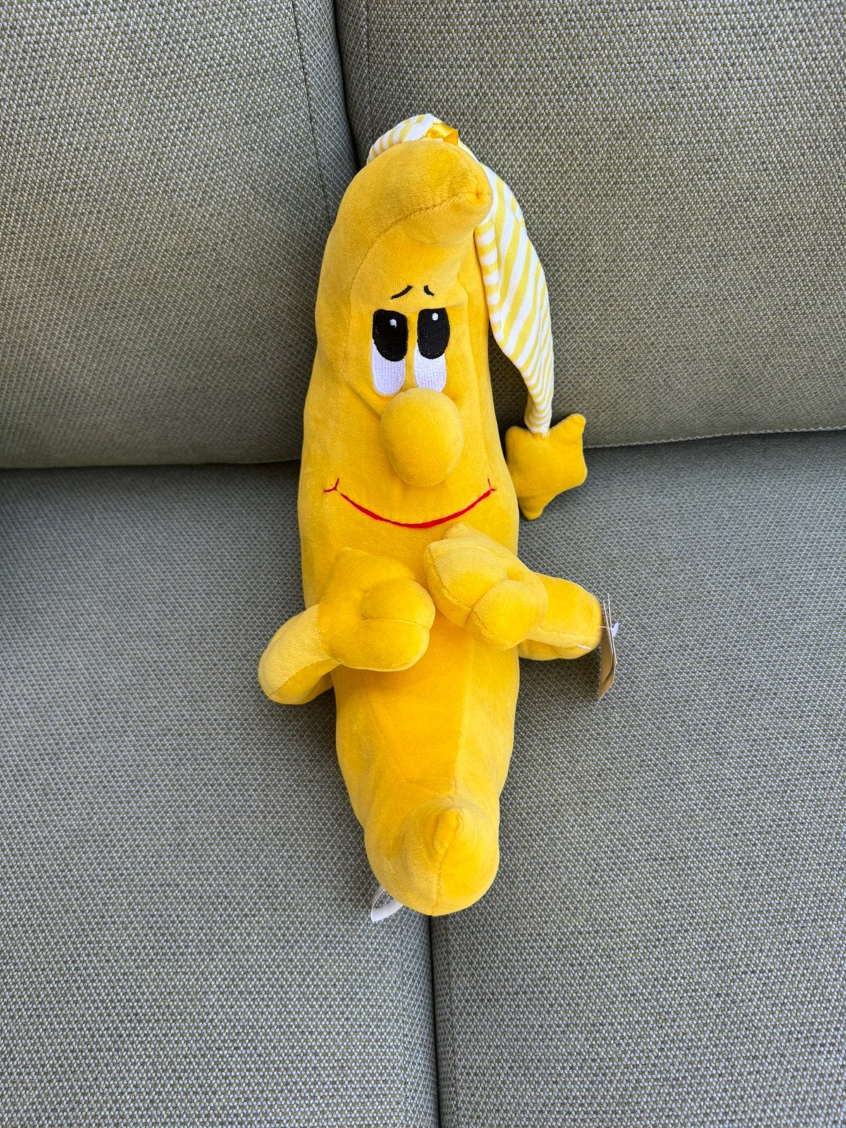 Knuffel maan 40 x 15 cm Lovelytoy Nieuw, Enfants & Bébés, Neuf, Jaune, Overige karakters, Autres marques