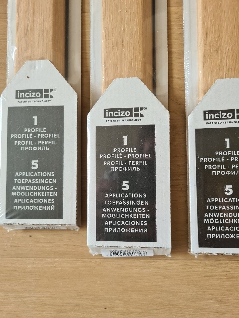 Incizo Quick Step afwerkingsprofiel 5-in-1 Vinyl (lot 8st), Ophalen, Nieuw