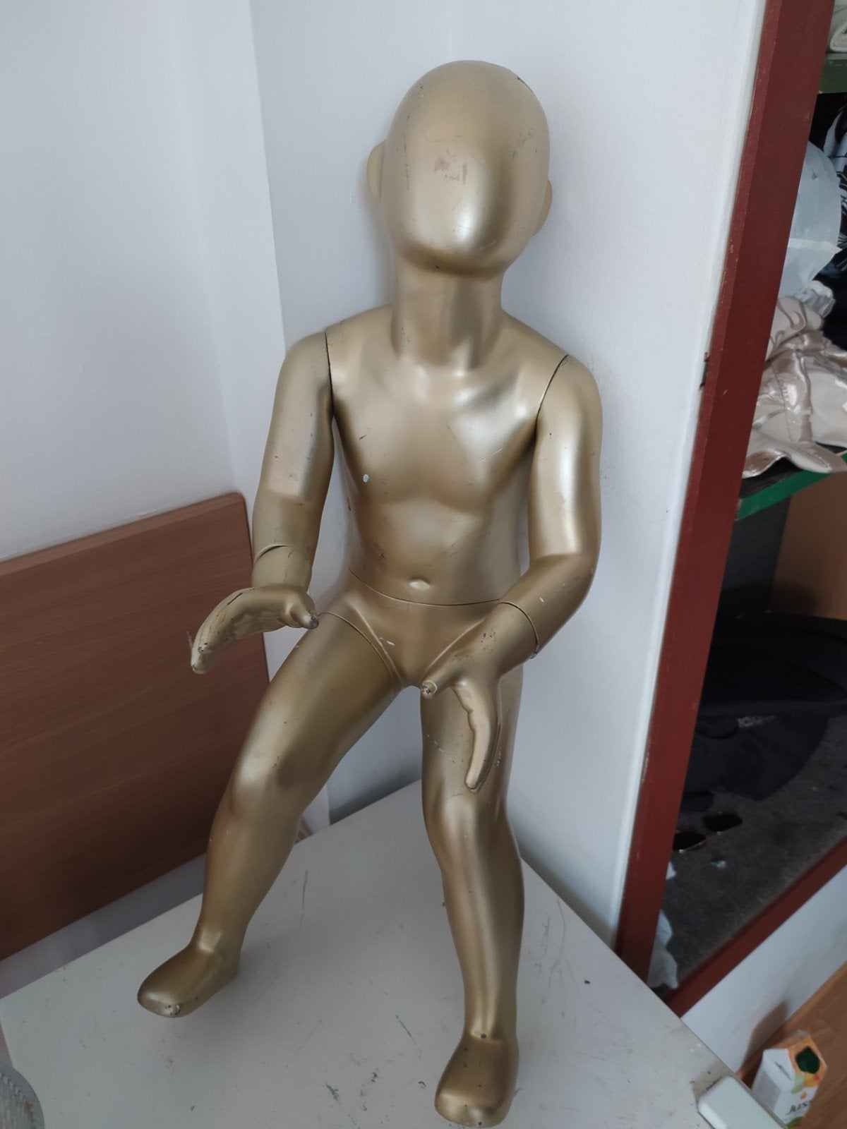 Hans boodt mannequins 1 m hoog klein chip hoofd rare, Ophalen of Verzenden
