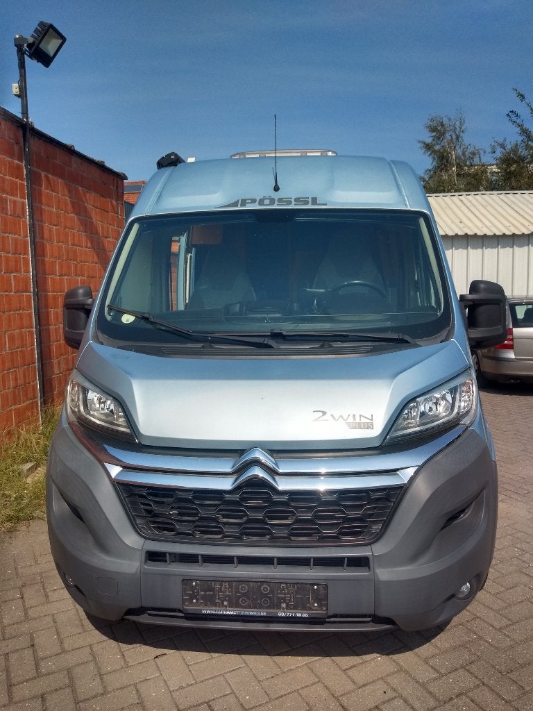 mobilhome (Van), Caravans en Kamperen, Mobilhomes, Buscamper of Camperbus, Ringverwarming, Pössl, Koelkast