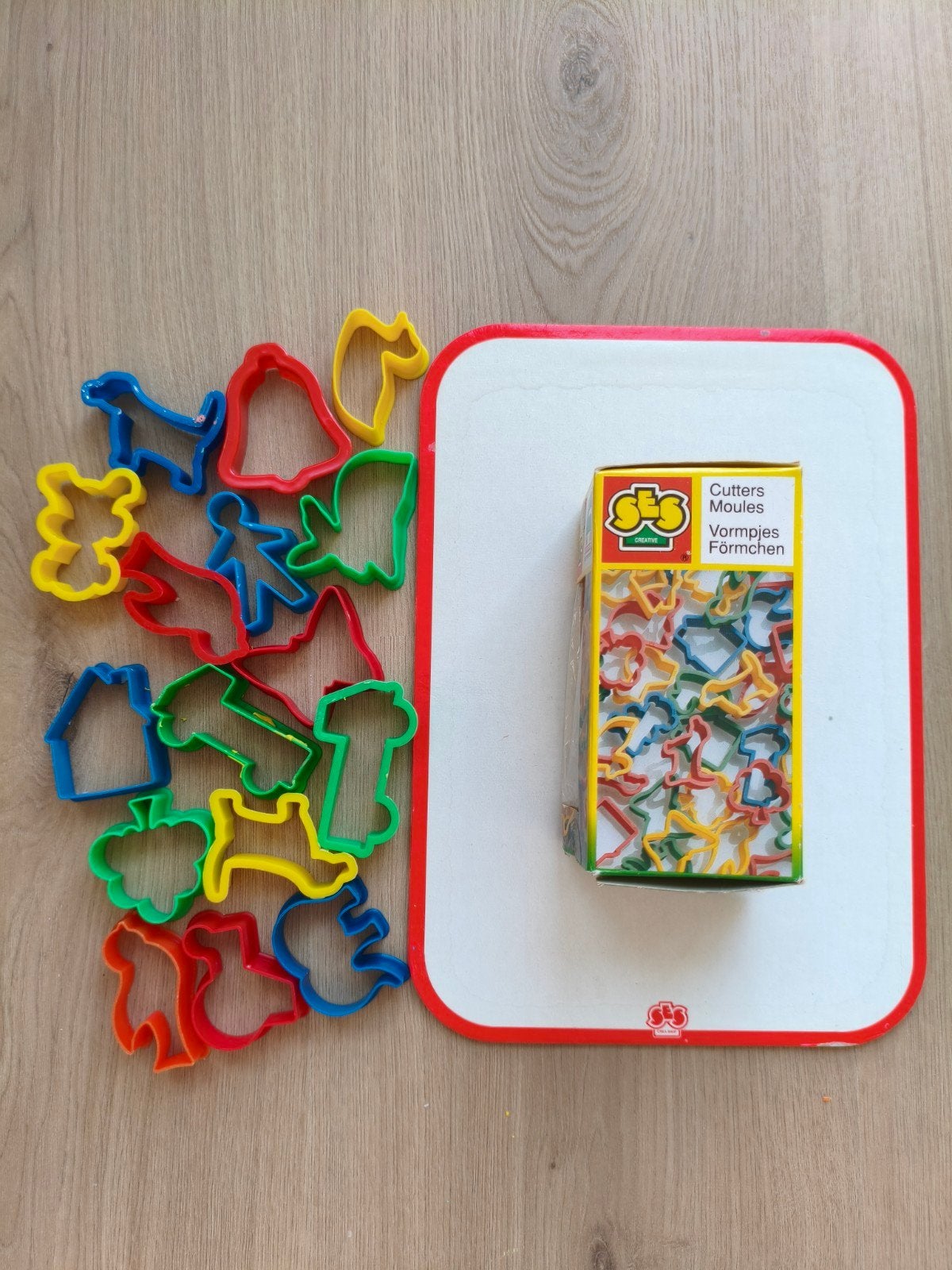 SES vormpjes en onderlegger, Enfants & Bébés, Jouets | Éducatifs & Créatifs, Enlèvement ou Envoi, Utilisé, Bricolage