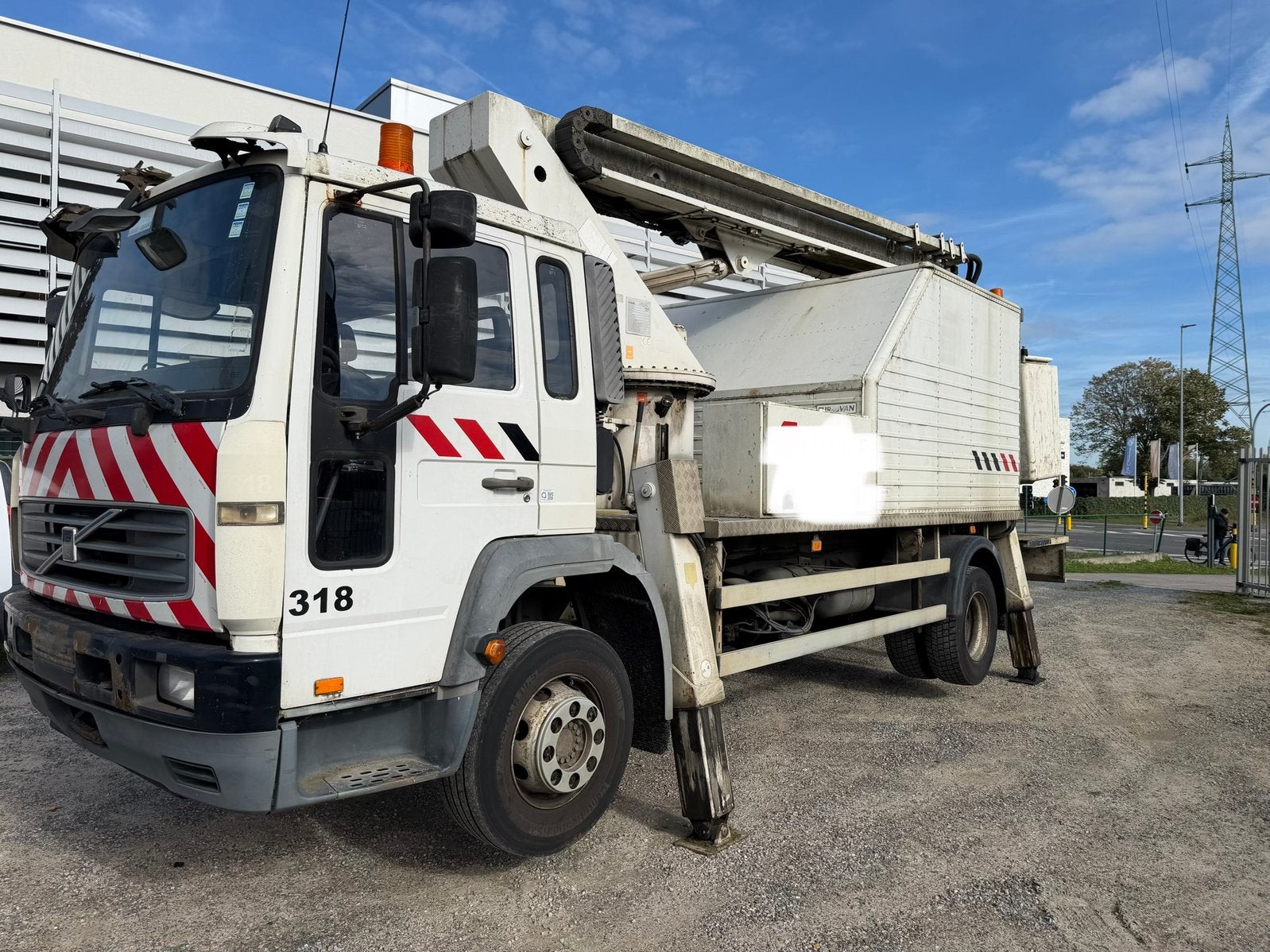 Volvo fl6.15  hoogtewerker, Auto's, Bedrijf, Volvo, Te koop, Euro 3
