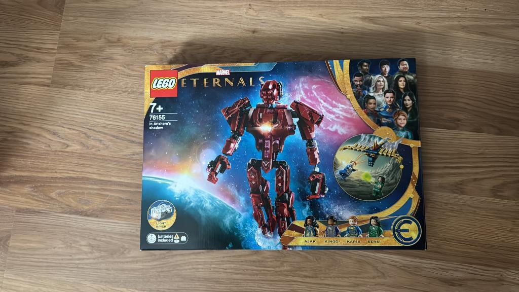 Lego Marvel 76155 Super Heroes Eternals in de schaduw NIEUW, Marvel, Nieuw, Ophalen of Verzenden, Complete set