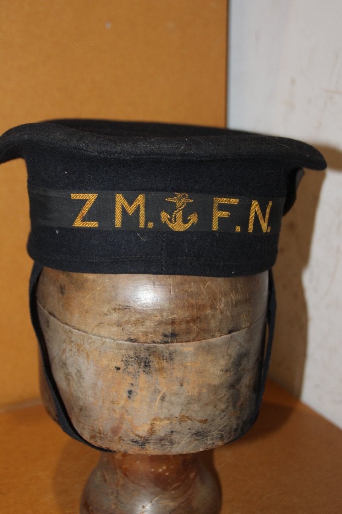 ABL Bachis de la "Marine Belge" daté 1951, Envoi, Marine, Casque ou Béret