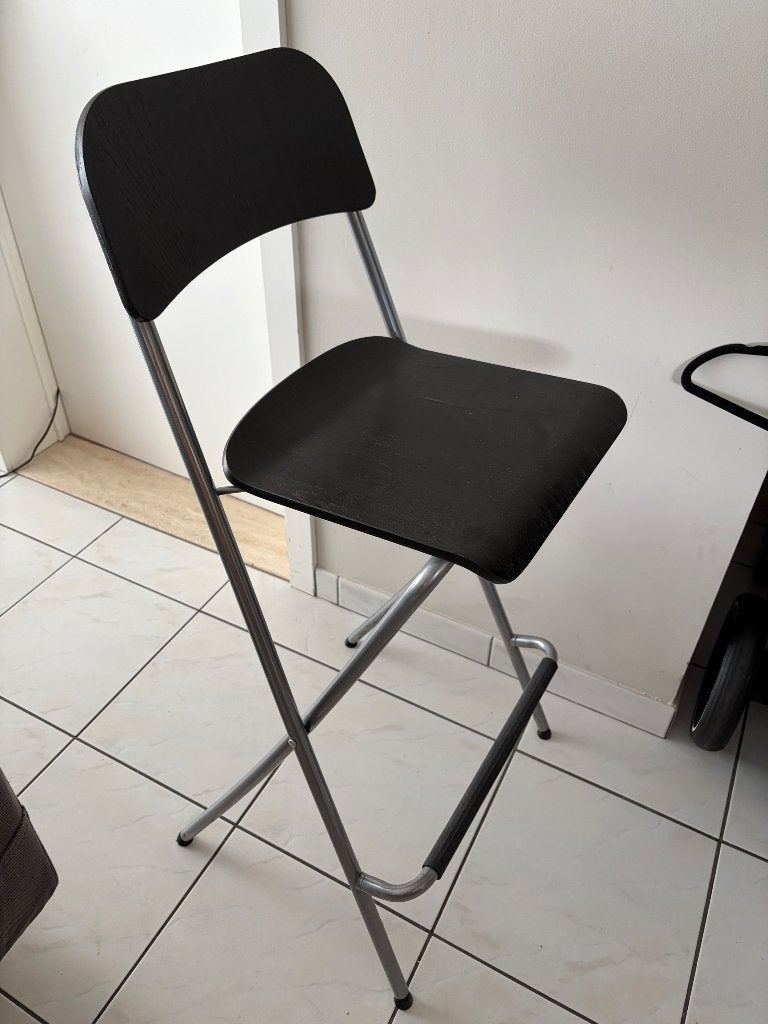 Chaises de bar, Maison & Meubles, 4 tabourets, Enlèvement, Utilisé, 90 cm ou plus