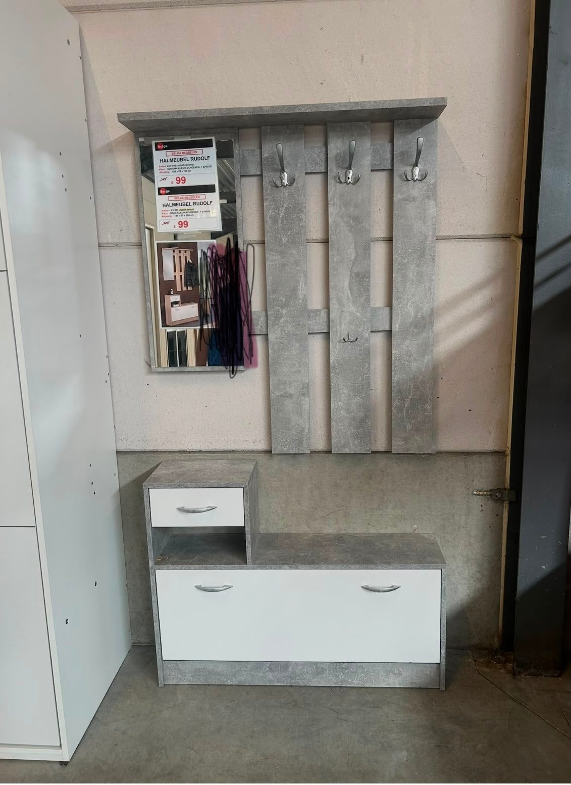 Meuble d’entré porte mentaux, Maison & Meubles, Enlèvement, Neuf