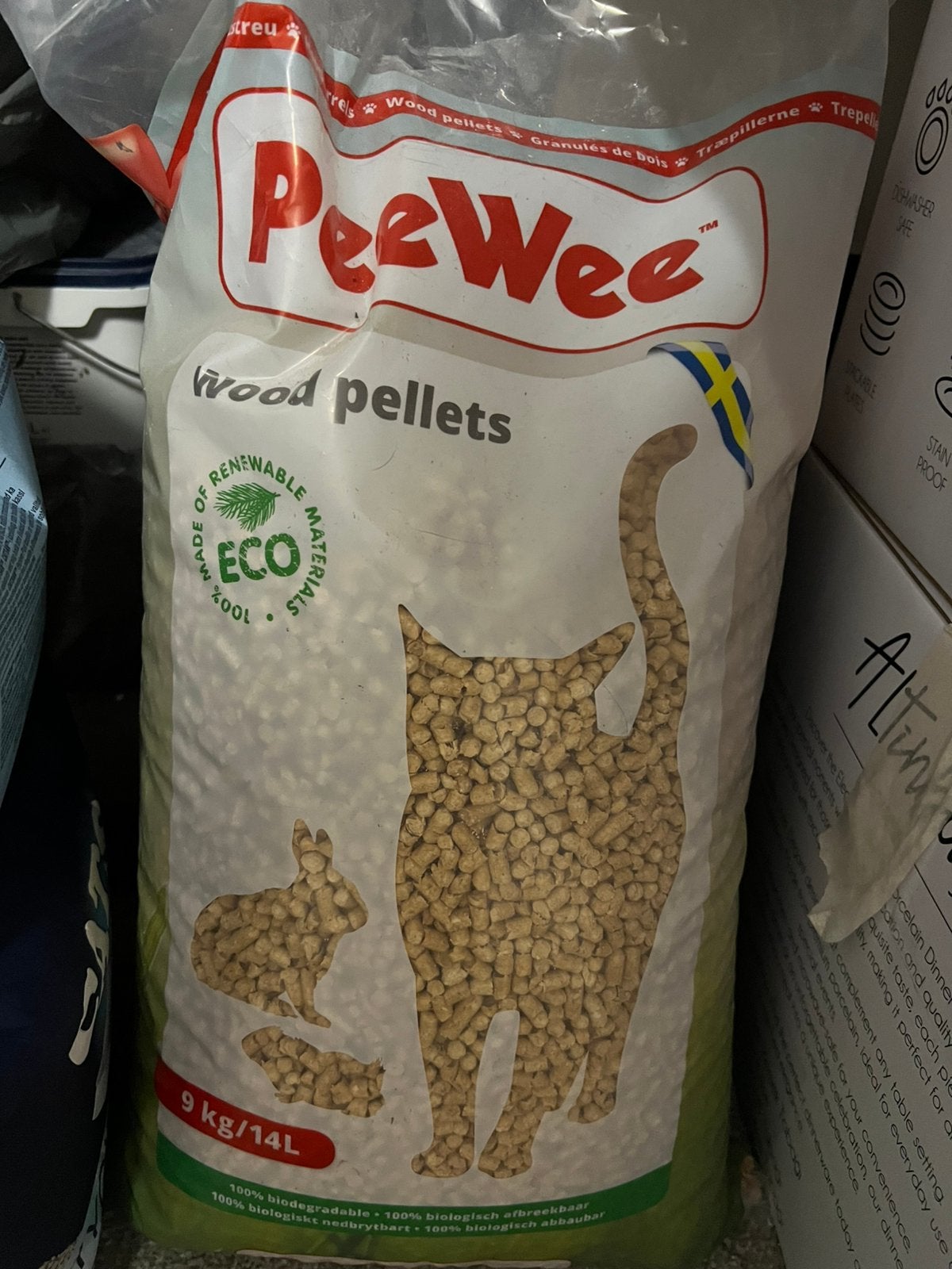 Pee Wee wood pellets, Ophalen, Nieuw