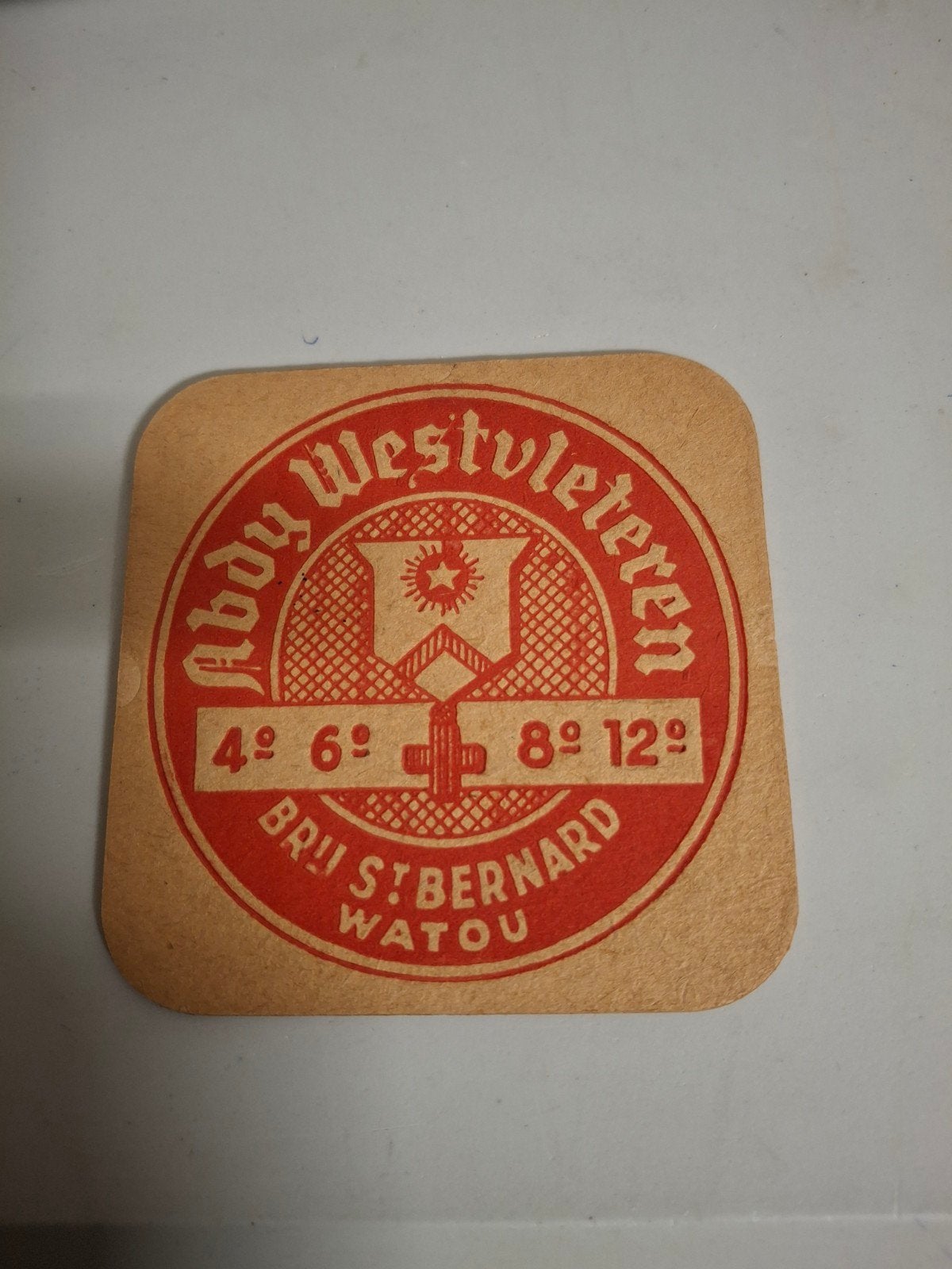 oud bierviltje westvleteren, Verzamelen, Biermerken, Ophalen of Verzenden