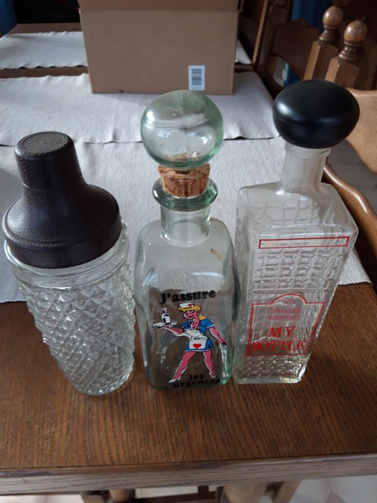 Carafes et shaker, Enlèvement, Neuf