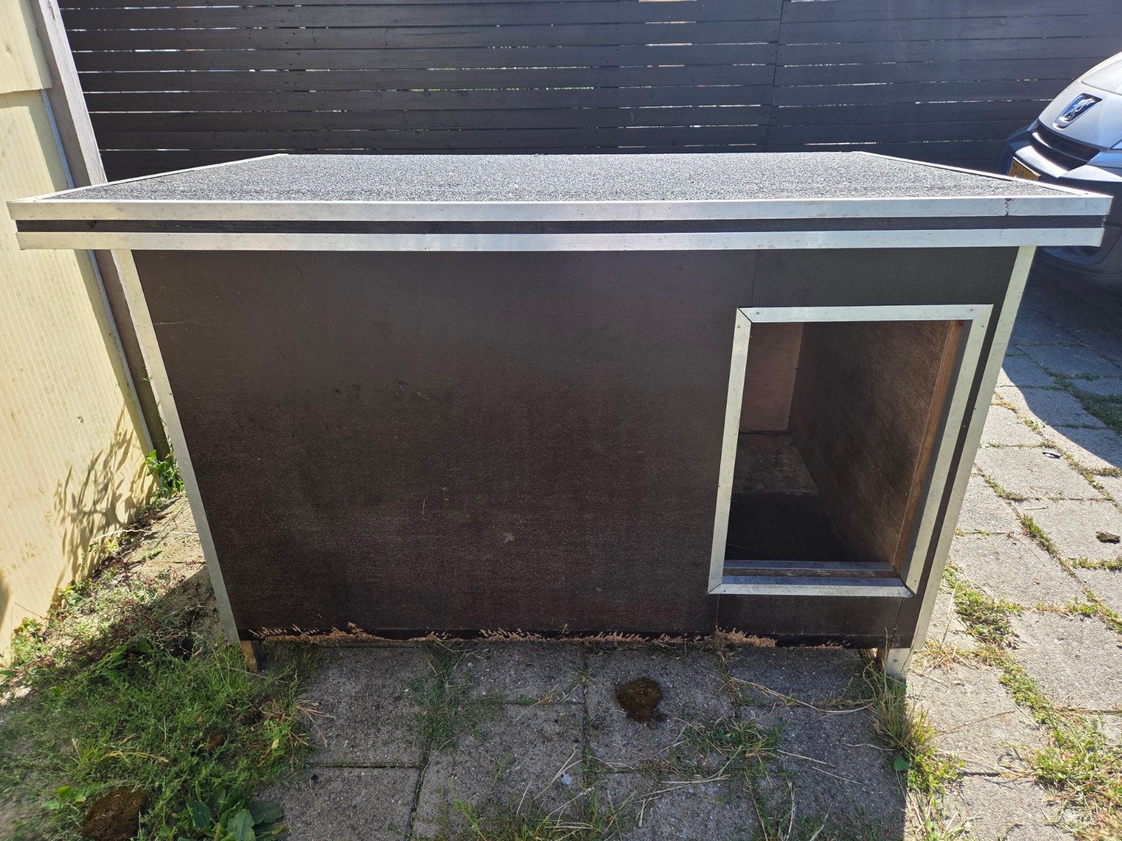 hondenhok grootste maat en geisoleerd, Dieren en Toebehoren, Hondenhokken, Hondenhok, Ophalen