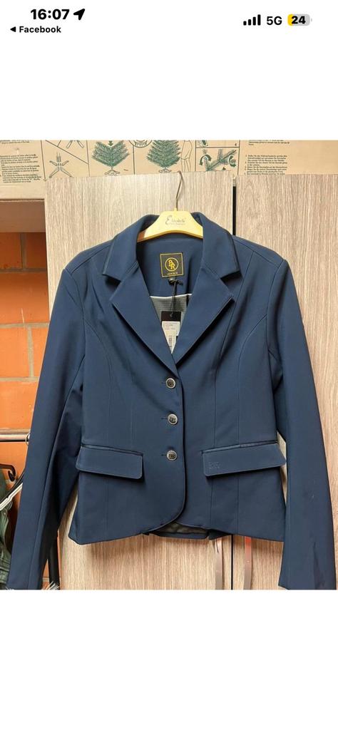 Br wedstrijd jas, Dieren en Toebehoren, Paardrijkleding, Ophalen, Zo goed als nieuw