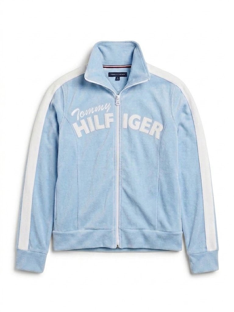 veste d'entraînement en bleu clair de Tommy Hilfiger., Tommy hilfiger, Enlèvement ou Envoi, Taille 36 (S), Autres types