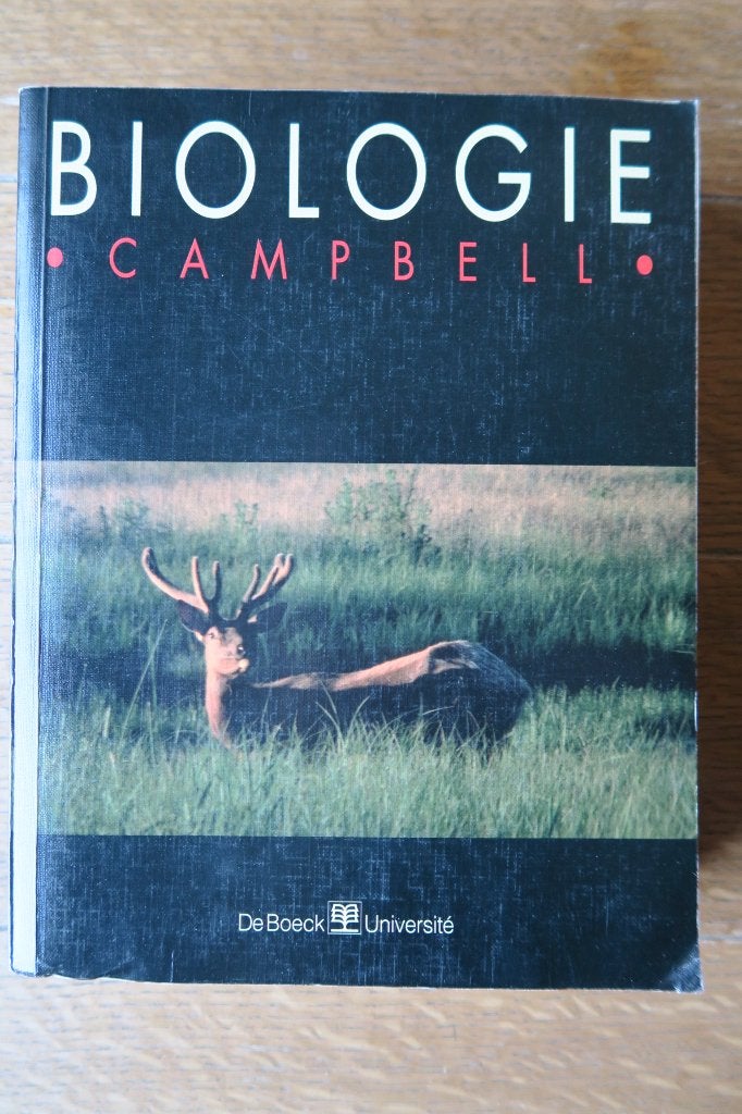 Livre "Biologie" Campbell pour étudiant universitaire, Enlèvement, Comme neuf, Campbell, Sciences naturelles