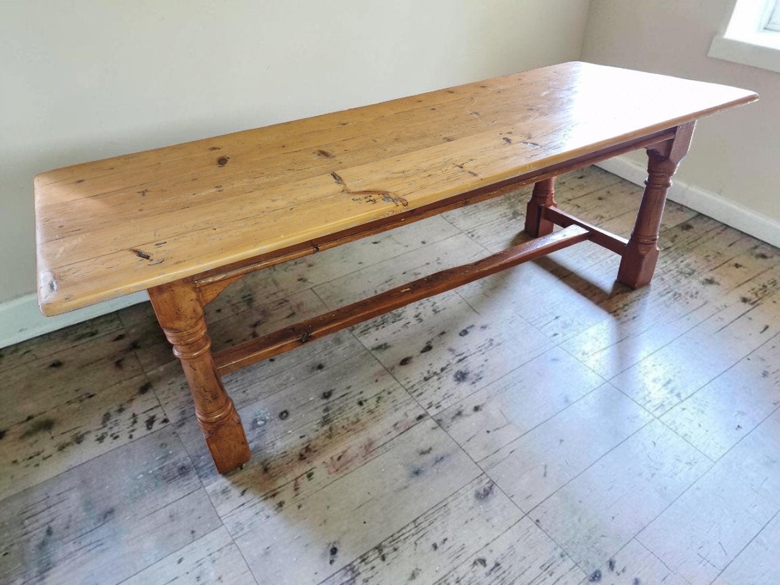 Oude authentieke boerentafel, Ophalen