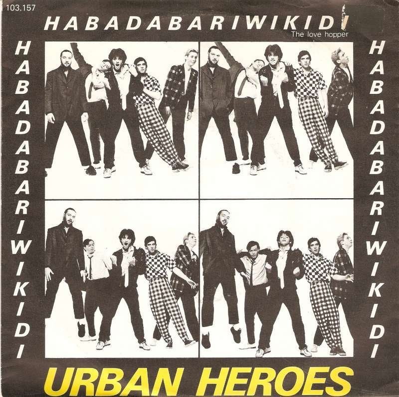 single Urban Heroes - Habadaba riwikidi, Cd's en Dvd's, Filmmuziek en Soundtracks, 7 inch, Ophalen of Verzenden, Zo goed als nieuw
