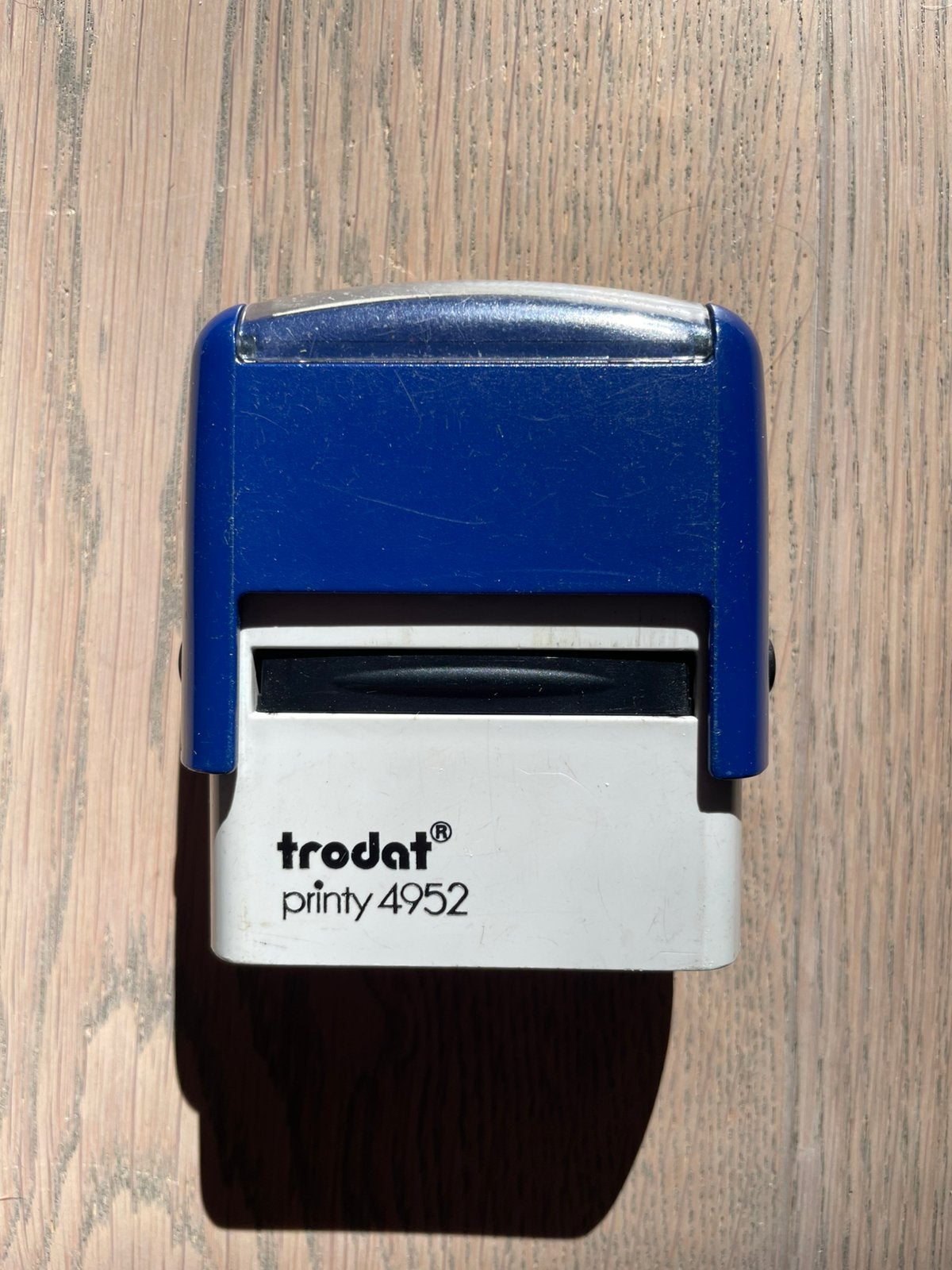 Trodat, Hobby en Vrije tijd, Stempelen, Ophalen of Verzenden, Gebruikt