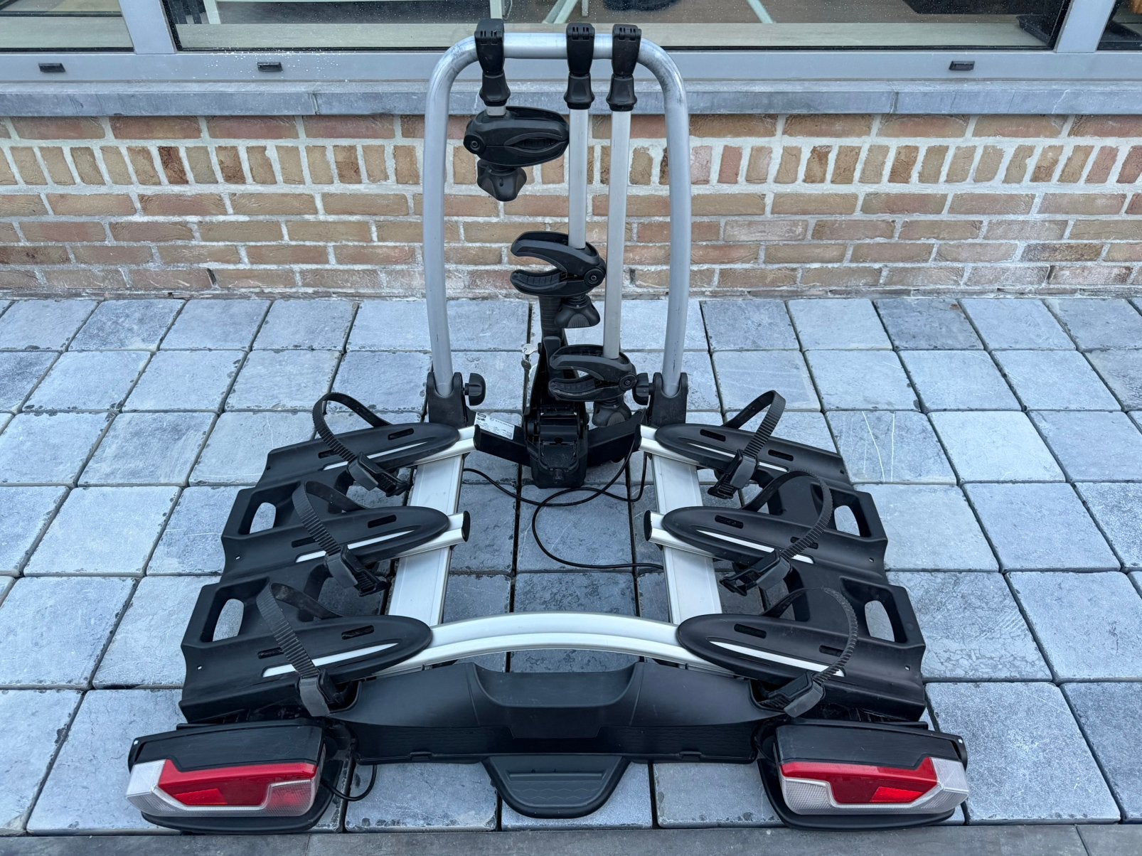 Thule fietsendrager velocompact (voor 3 fietsen) 60kg laadv, Support d'attelage, 3 vélos ou plus, Comme neuf, Vélo électrique