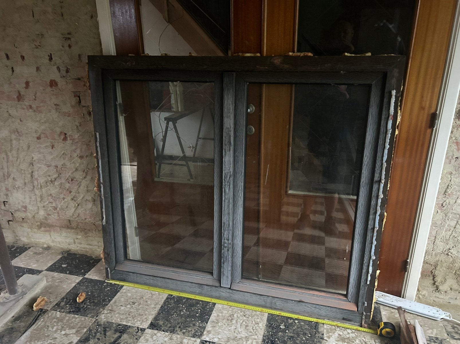 Châssis double pvc, Bricolage & Construction, Enlèvement, Comme neuf