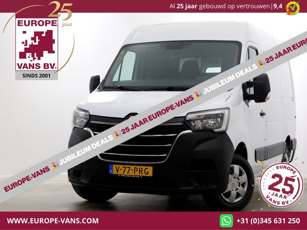 Renault Master T35 2.3 dCi 135pk L1H2 Comfort Airco/Camera/C, Auto's, Bestelwagens en Lichte vracht, 245 g/km, Parkeersensor, Renault