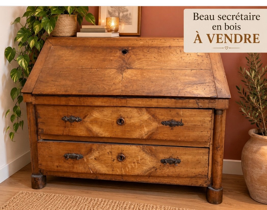 Secretaire ancien, Enlèvement, Utilisé