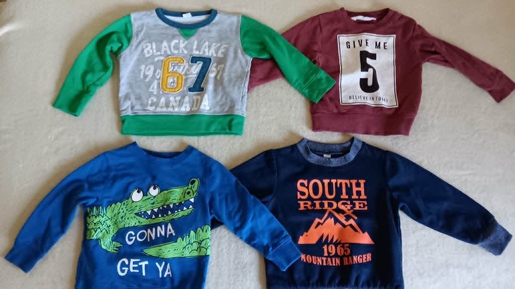 Sweaters jongen Maat 92 (4 stuks), Ophalen, Gebruikt, Jongen, Trui of Vest