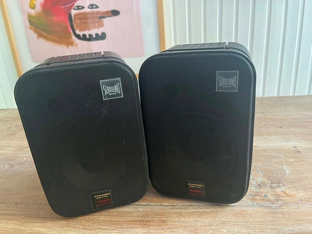 Pyramid gold series Surround boxen 250w, Enlèvement ou Envoi, Utilisé, 70 watts ou plus, Autres marques