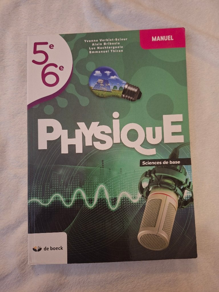 Physique 5e6e, Neuf, Physique, Enlèvement ou Envoi, Secondaire