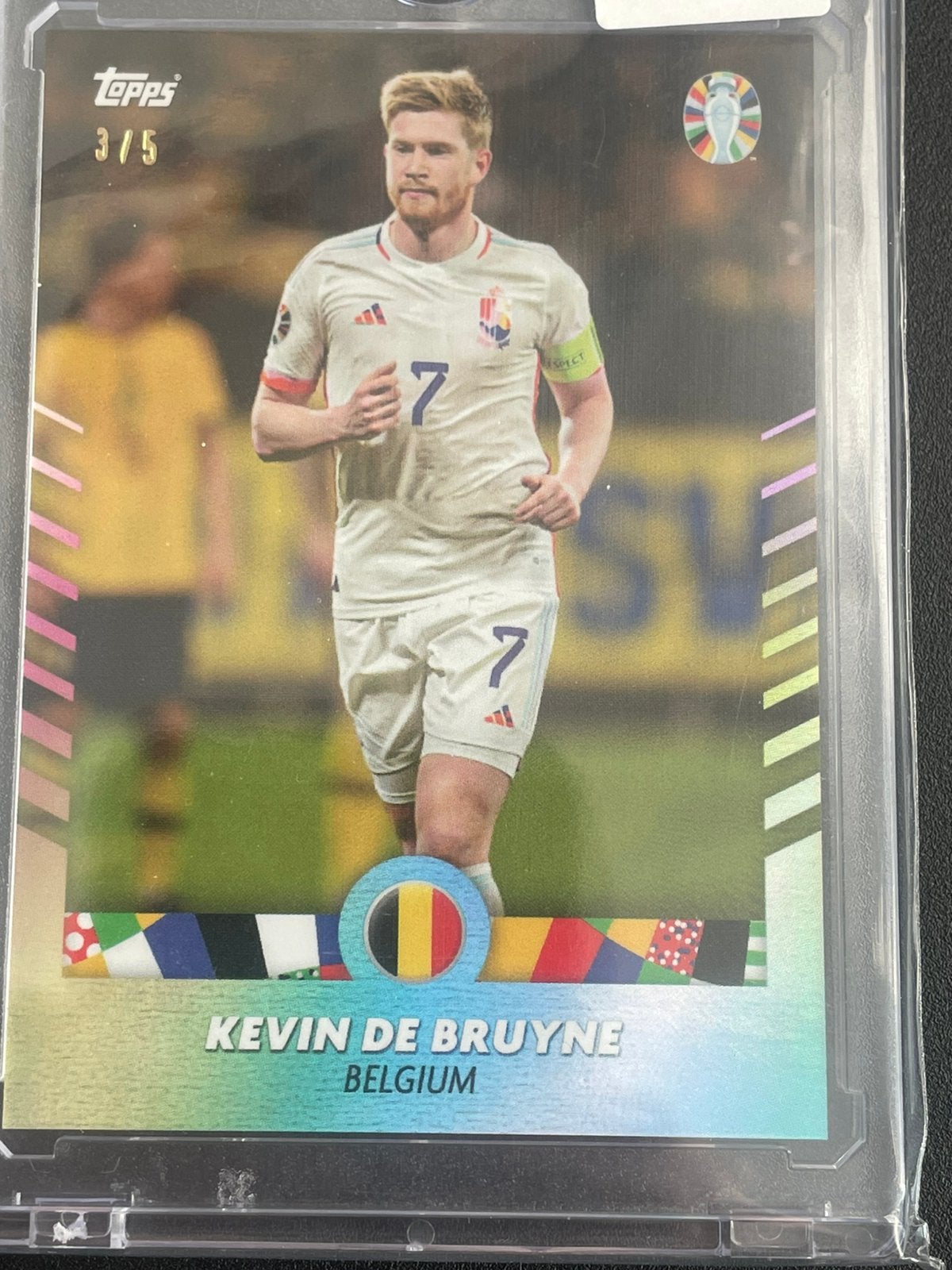 2024 Topps Kevin De Bruyne /5, Ophalen of Verzenden, Nieuw, Plaatje