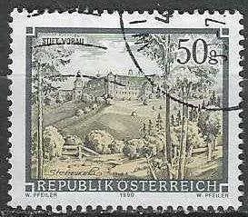 Oostenrijk 1991 - Yvert 1835 - Abdijen en Kloosters (ST), Postzegels en Munten, Verzenden, Gestempeld