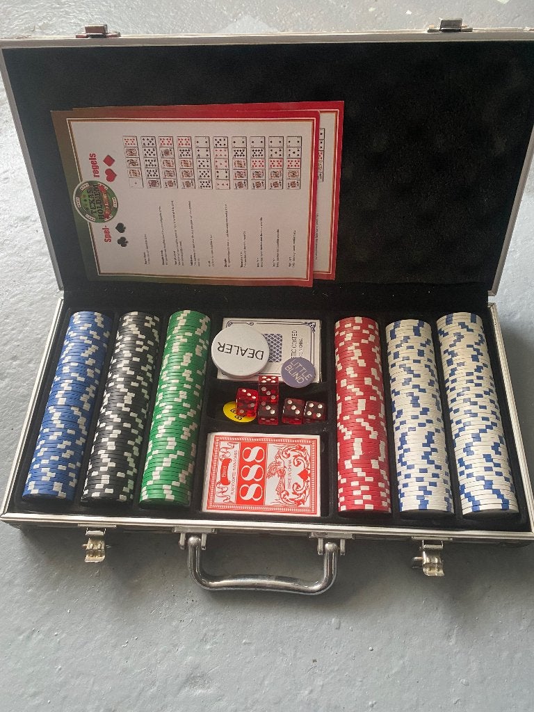Valise poker jeu, Enlèvement, Comme neuf